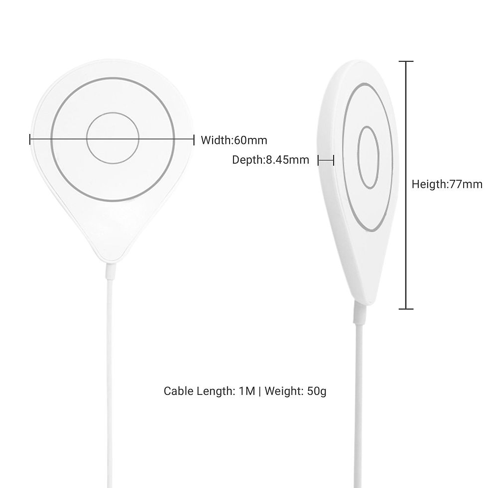 Thumbnail: MAG-C Ultra Slim Magnetic Wireless Charger With Magnet Ring