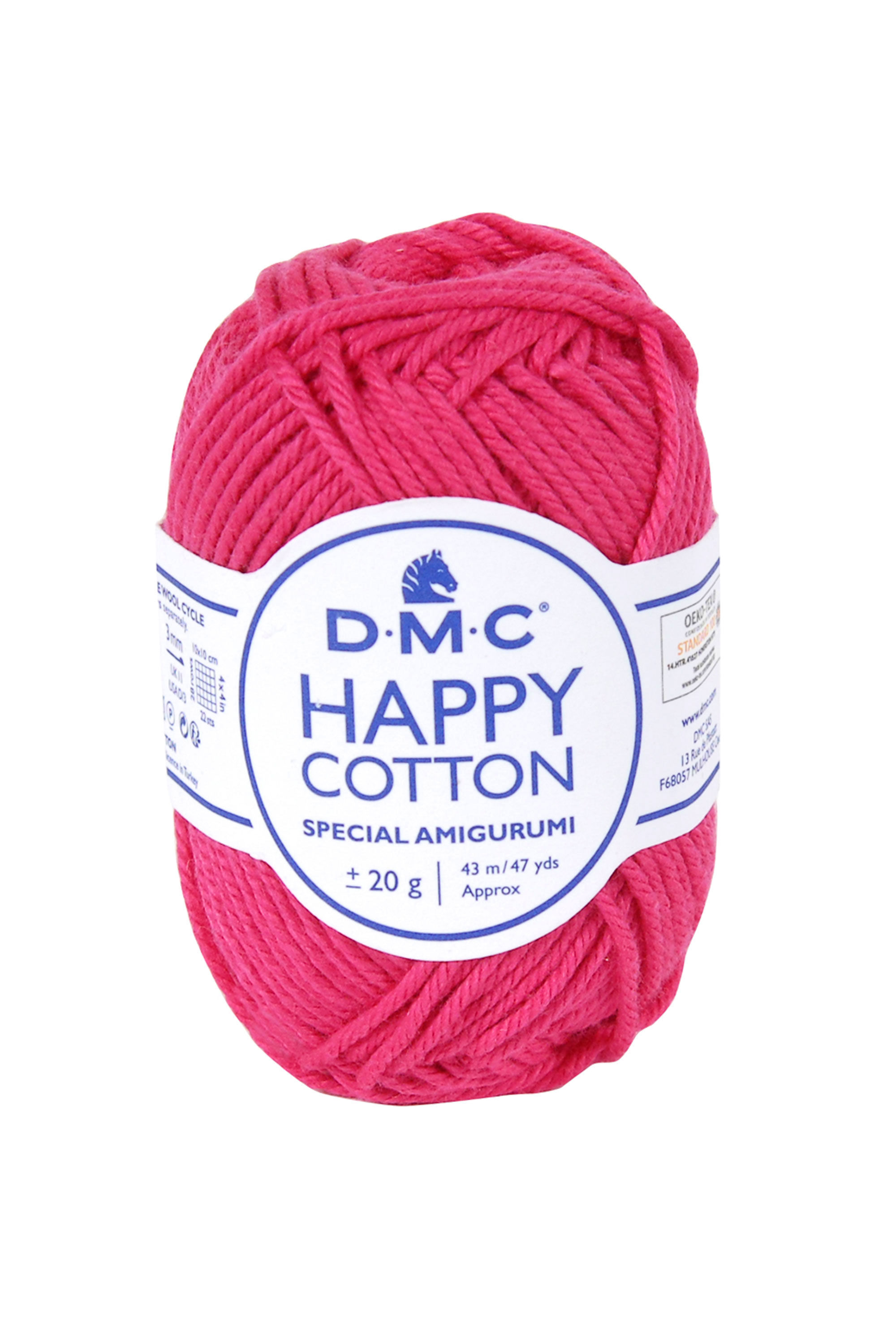BORDAR.CL 755 ALGODÓN DMC - HAPPY COTTON - Fucsia