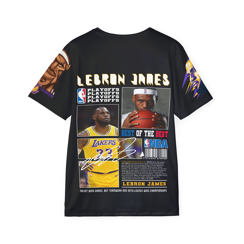 LeBron James Men's Sports Jersey
