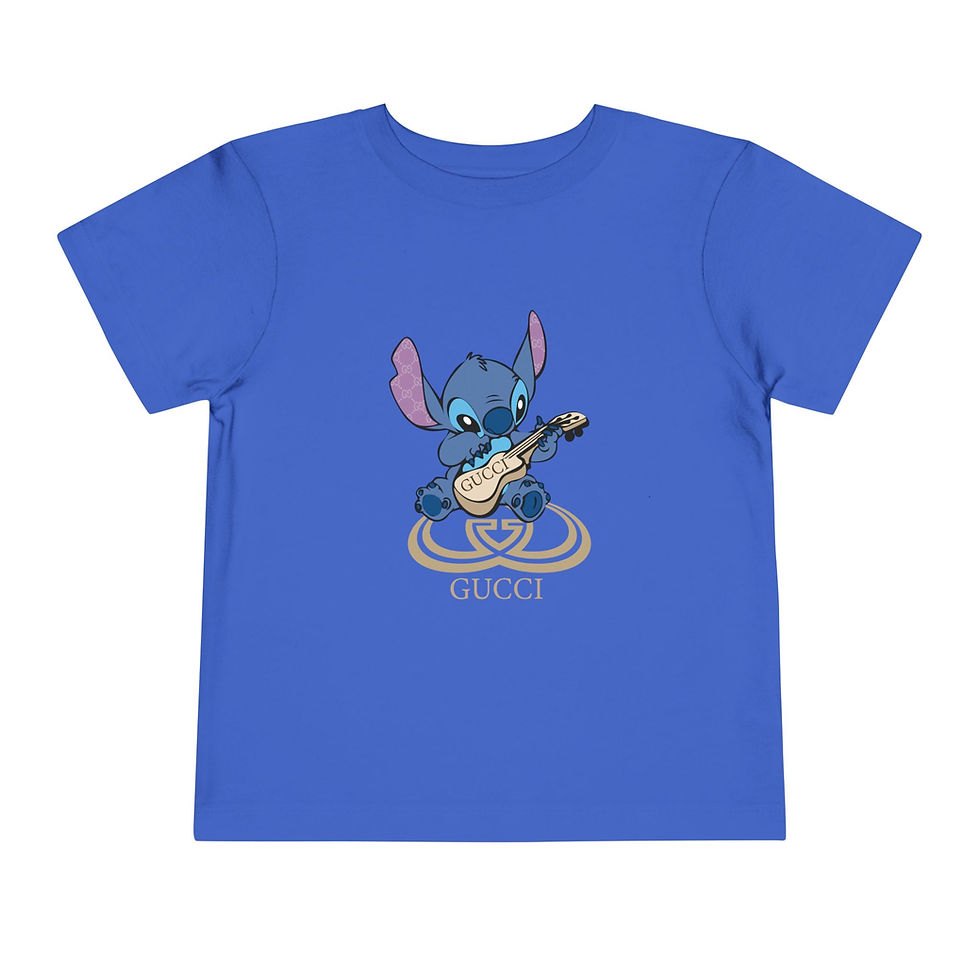 Thumbnail: Toddler Tee with Cartoon Design