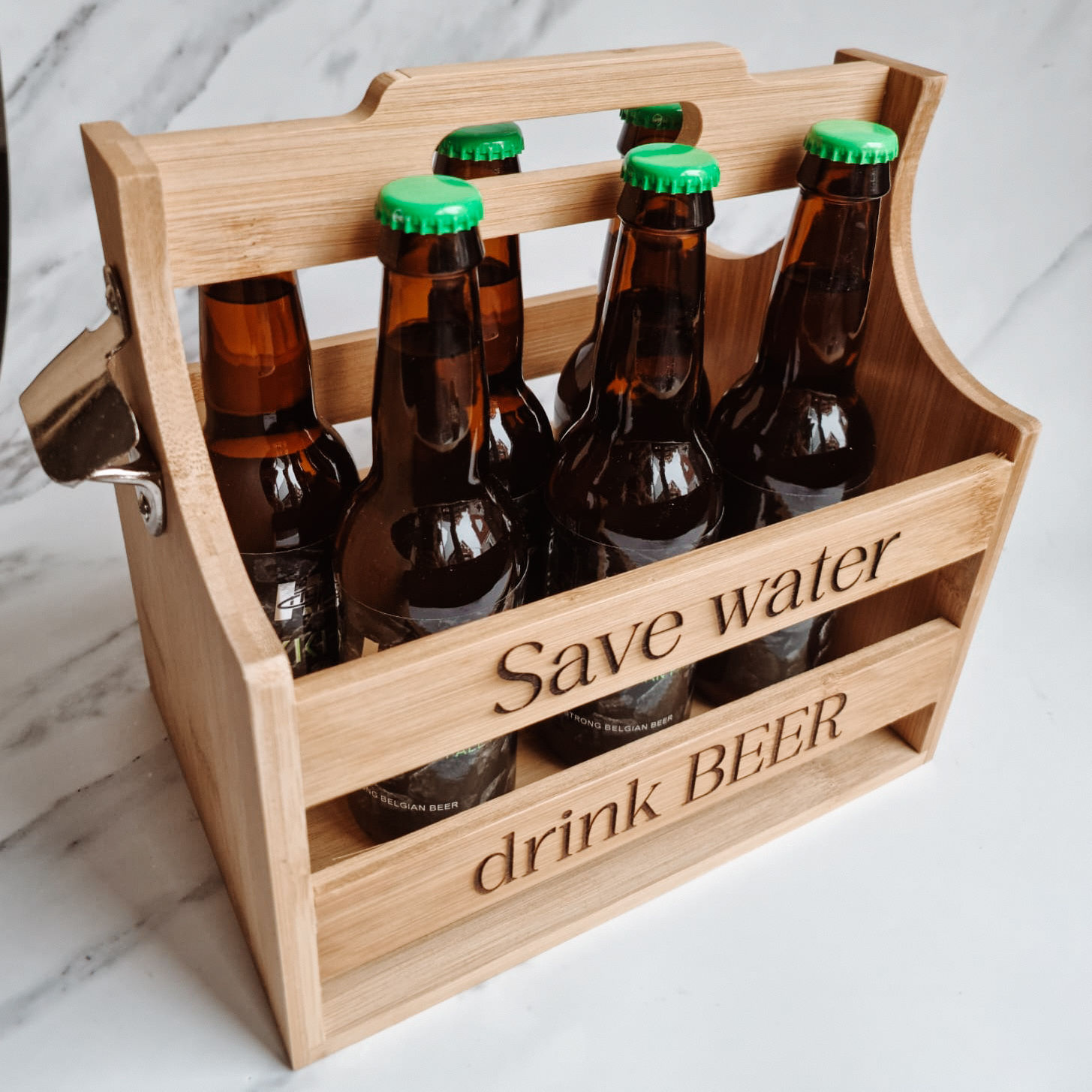 Bierkist - ‘Save water,  drink beer’