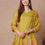 Thumbnail: Elegant Yellow  Haldi Outfit For Women with Hand Embroidered Detailing 