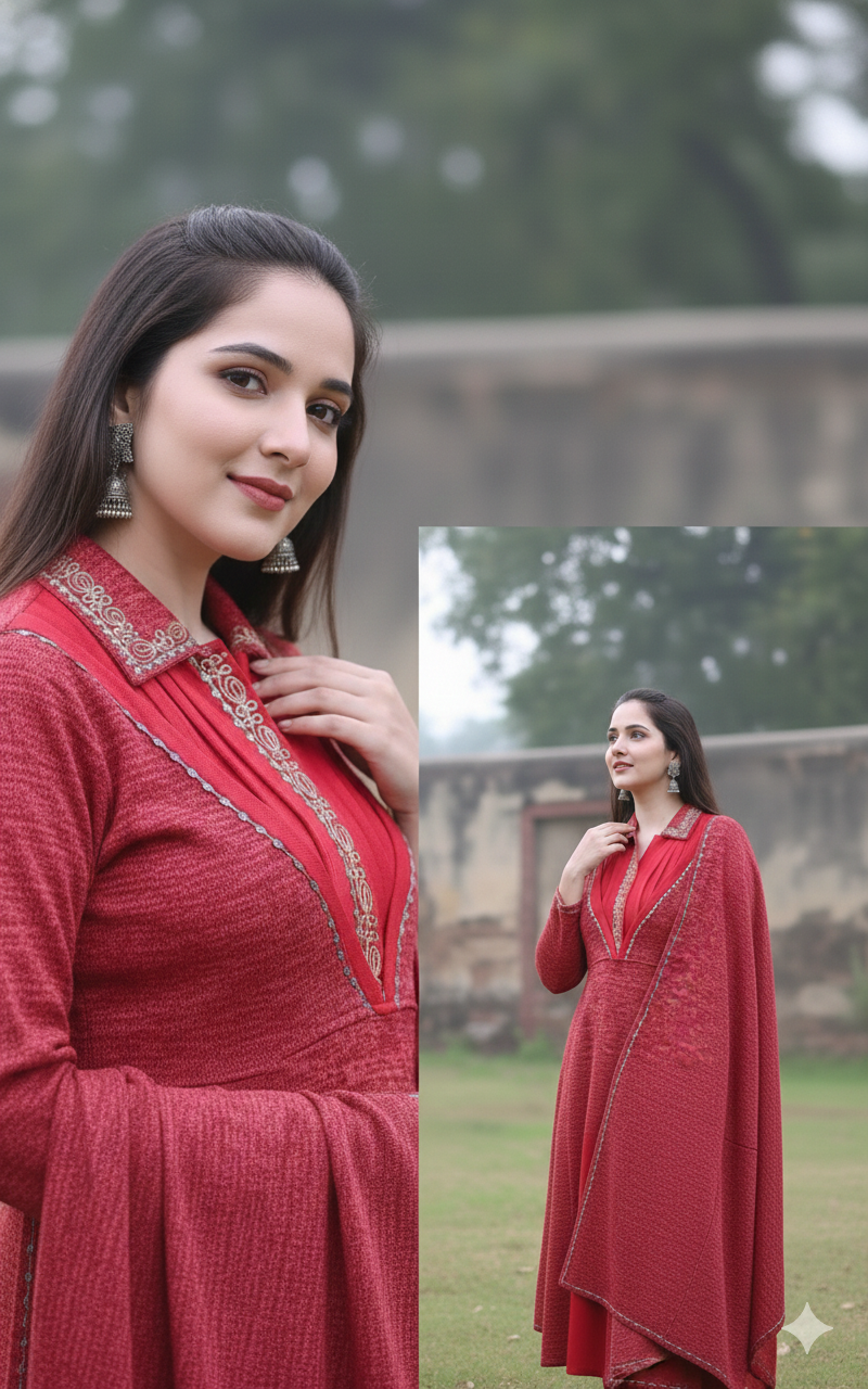 Thumbnail: woolen co ord set