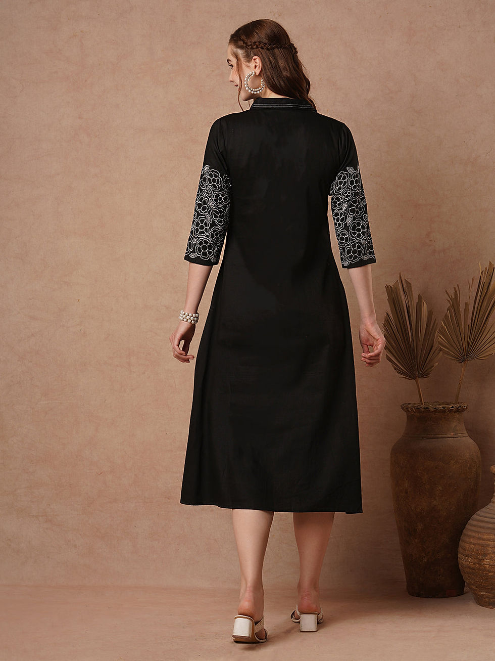 Thumbnail: a-line-midi-dress-for-women