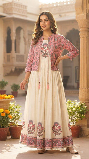 Ethnic wear collection with elegant Indian outfits by Aradhya Designer Collections