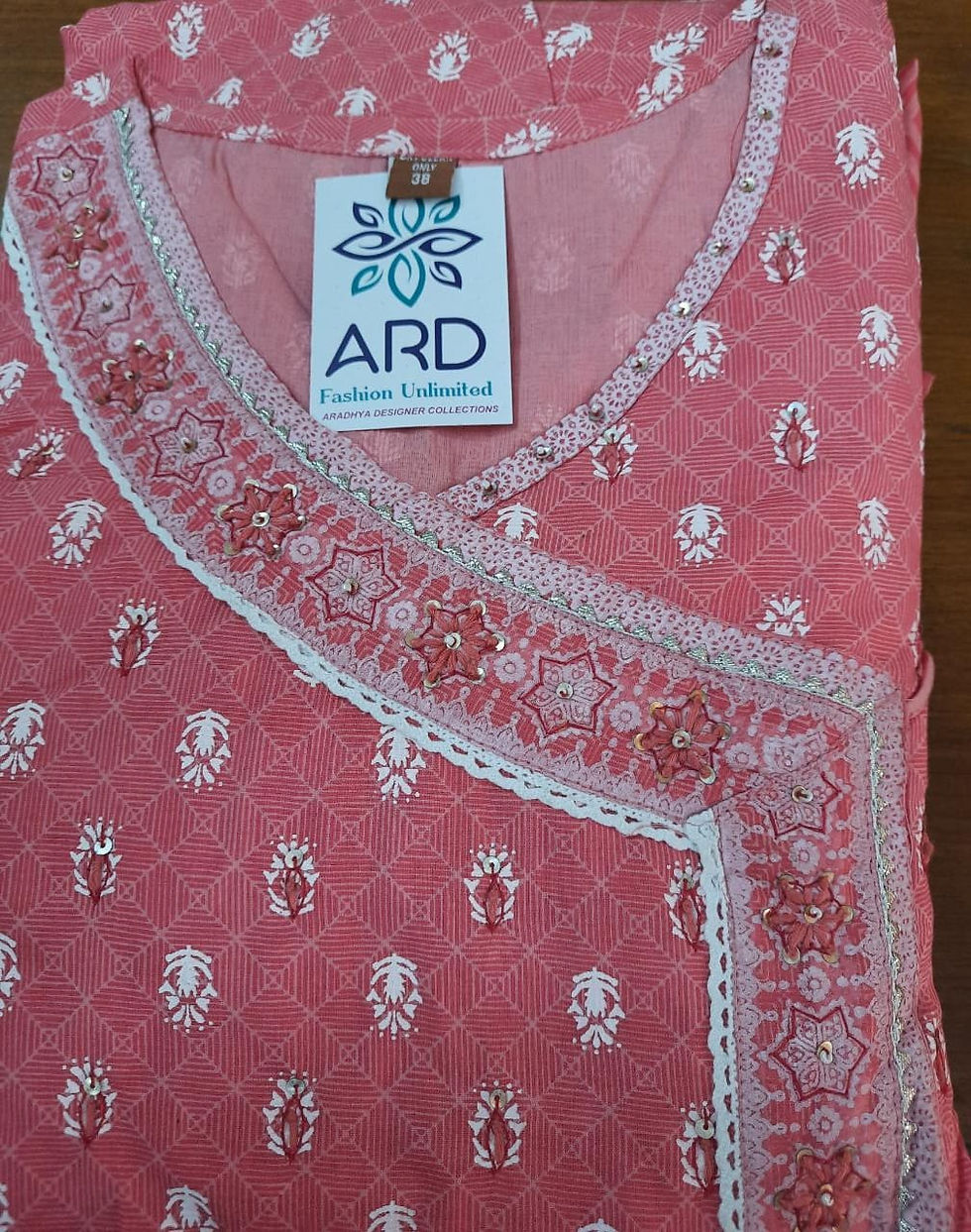 Thumbnail: Anarkali Kurta with duppata party wear suit