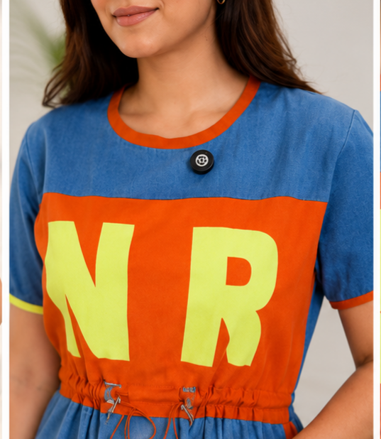 denim dress for women