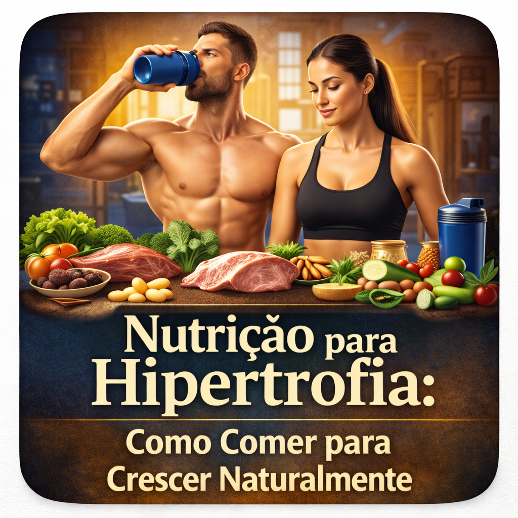 eBook - Nutrição para Hipertrofia: Como Comer para Crescer Naturalmente