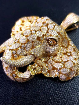 Custom elephant chain made in Indiana