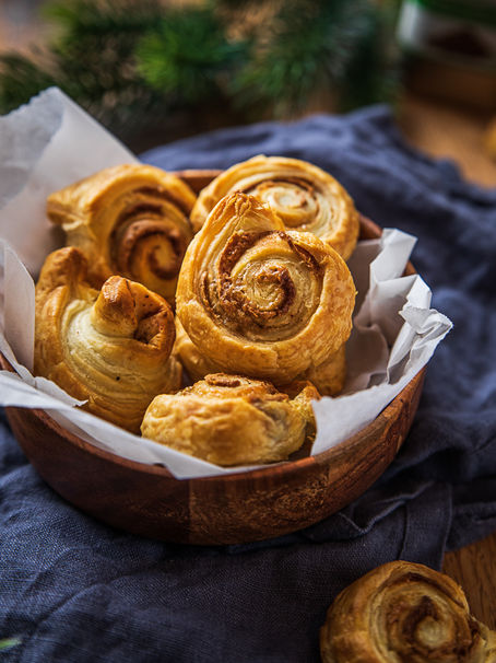 Schnelle Spekulatius Schnecken