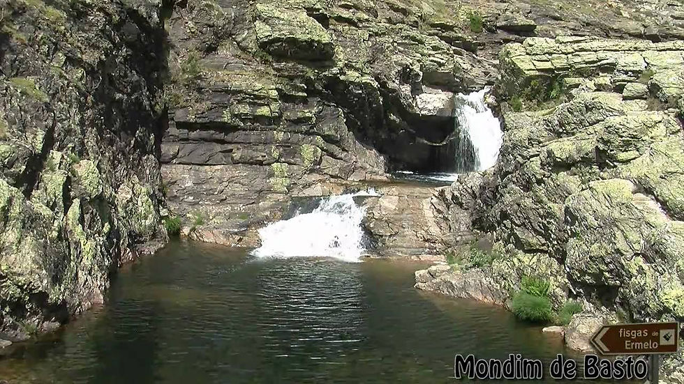 Fisgas do Ermelo waterfalls