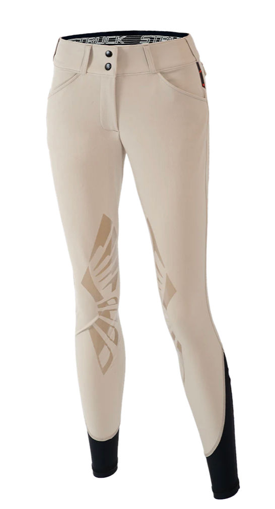 Thumbnail: STRUCK Reithose Damen 50 Series Knie-Grip BEIGE