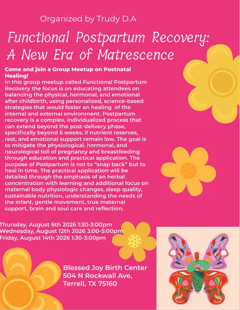 Functional Postpartum Recovery Meetup