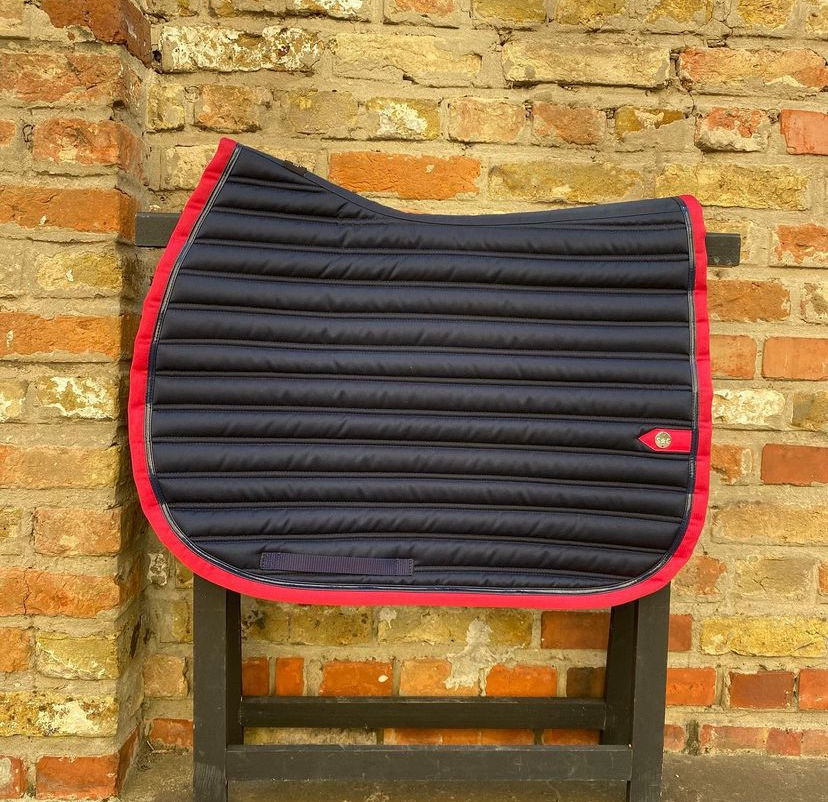 Thumbnail: SILVER CROWN Saddle Cloth SLIM Jumping