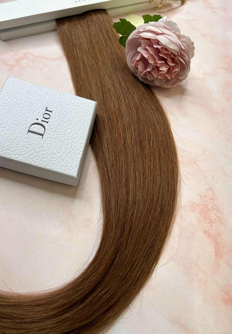 Thumbnail: Sew in Curtain Extensions: Goddess Hair Weft Premium Dark Colors 100g