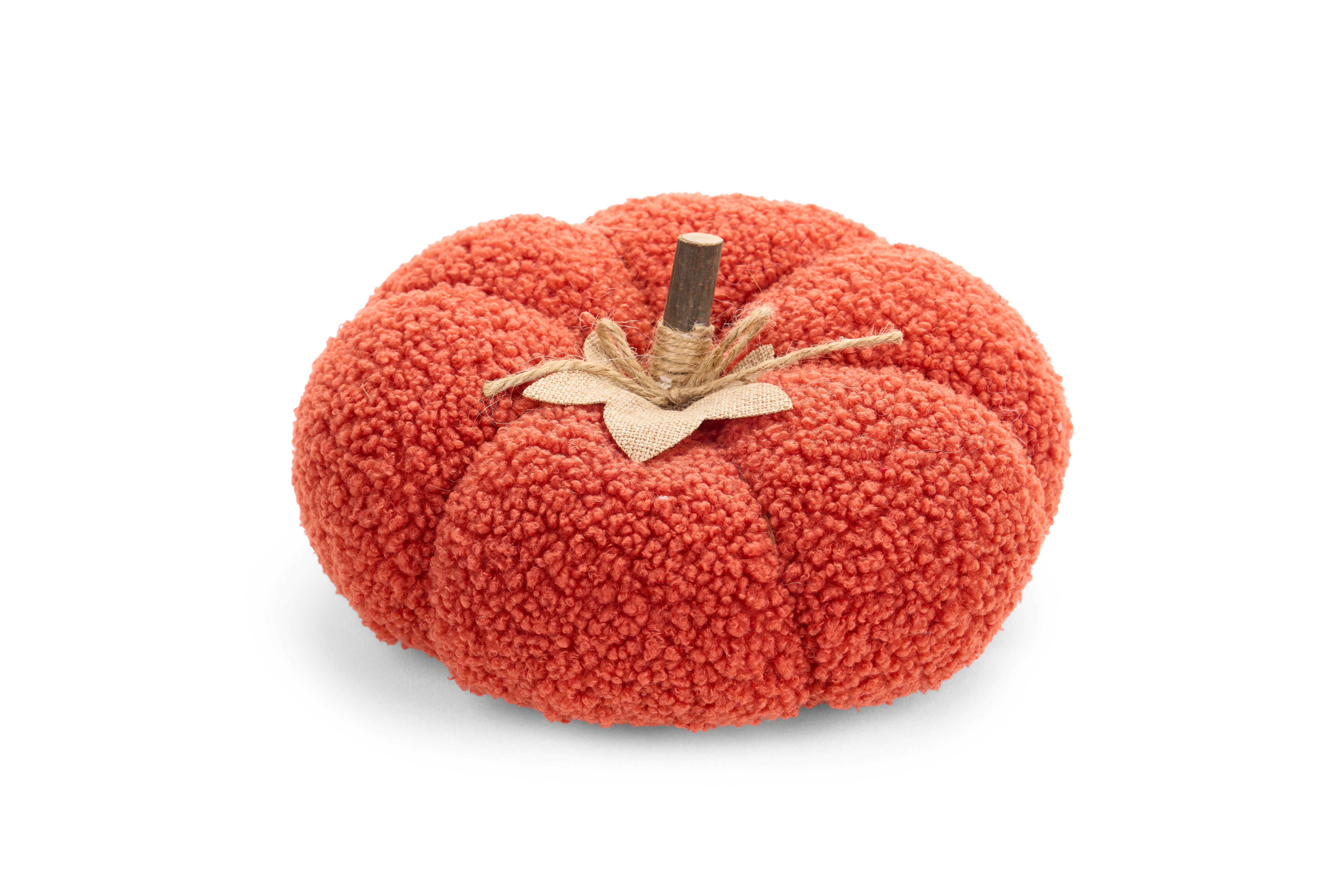 Zucca in tessuto e legno Racconti d'Autunno