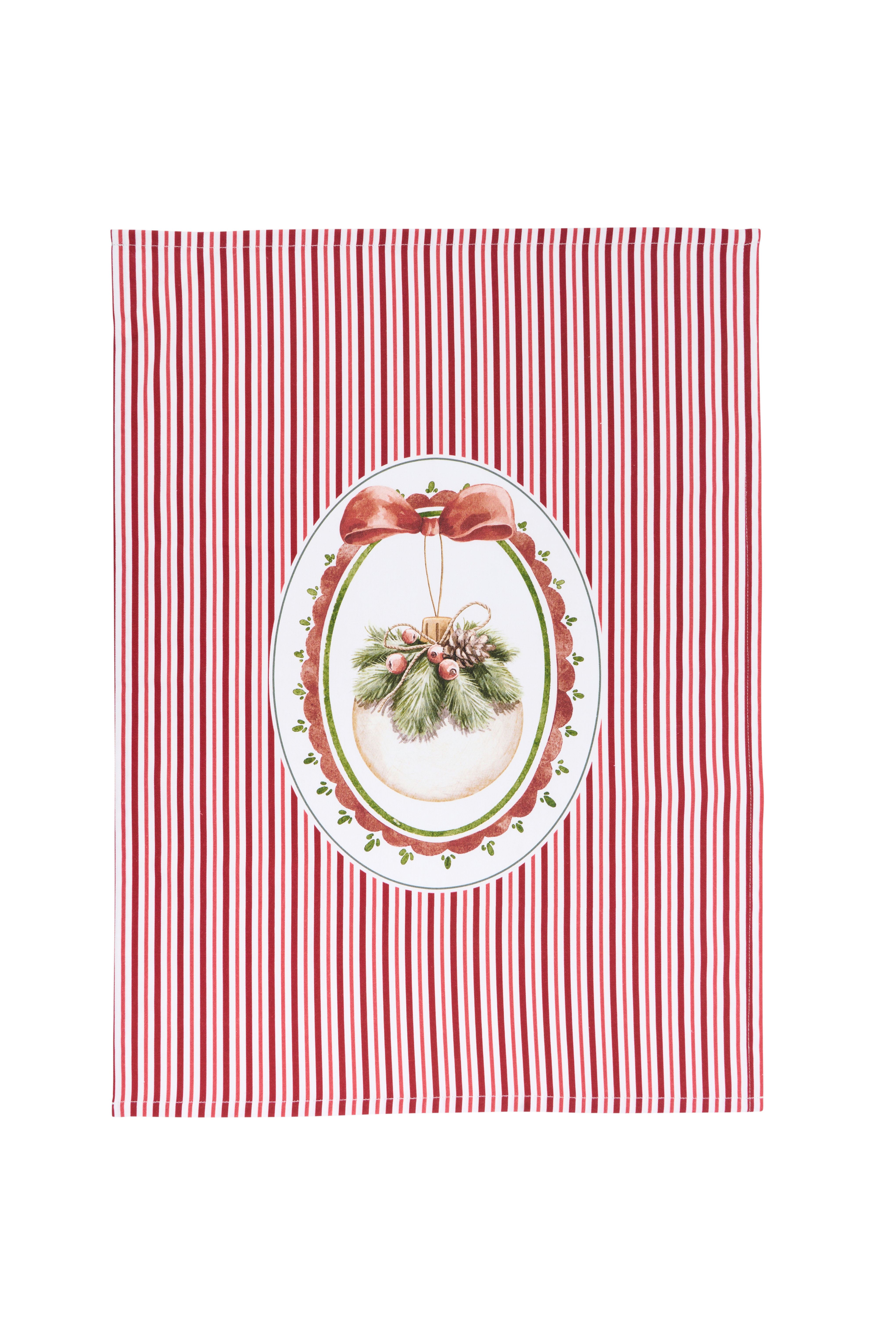 Canovaccio Natale con Sfera e Bacche Magic Noel con scatola regalo