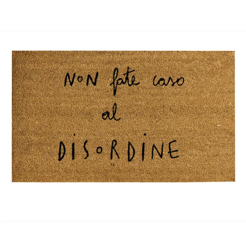 Miniatura: Zerbino decoro Non Fate Caso Al Disordine