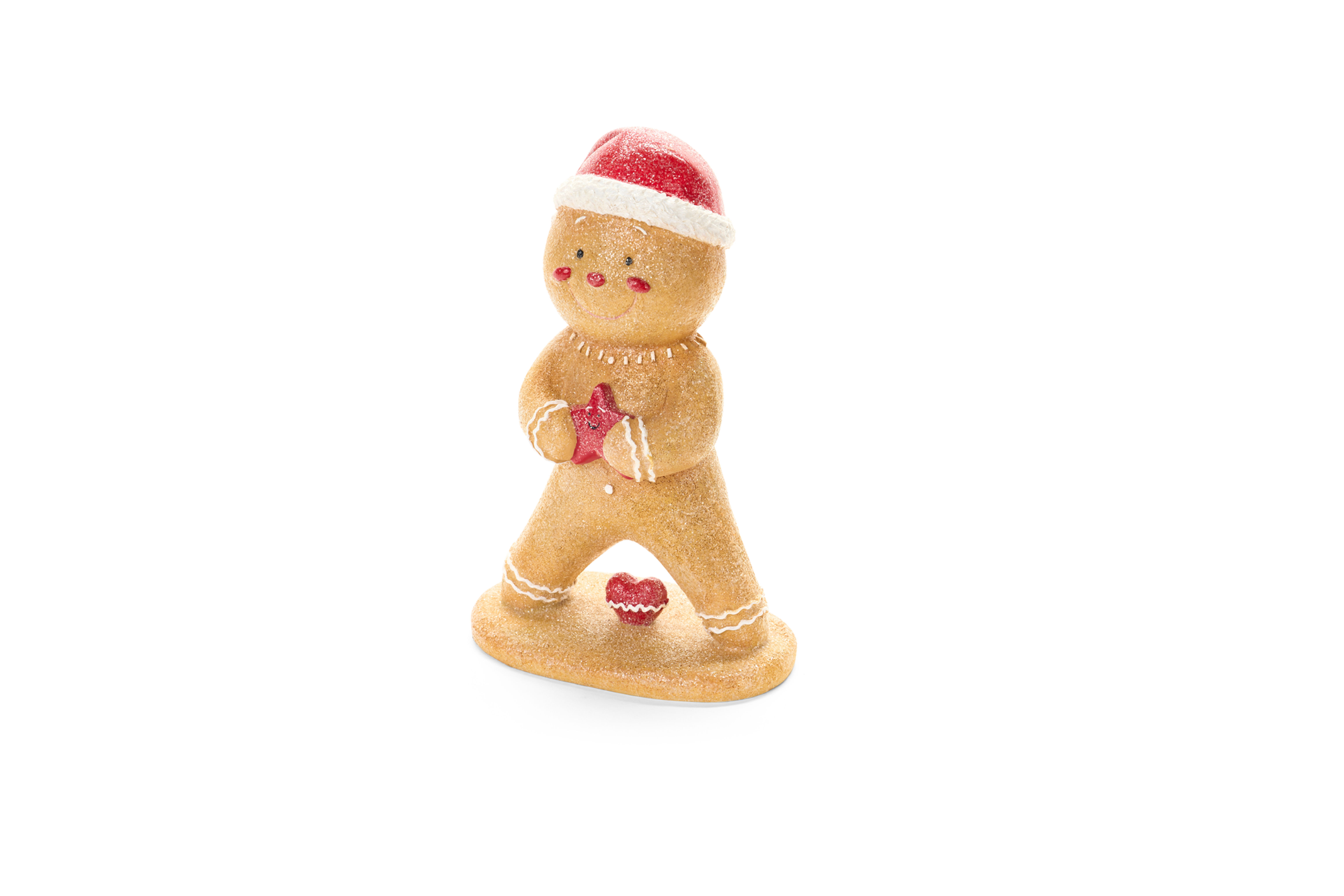 Gingerbread Omino Pan Di Zenzero con Stella Rossa Delicious Christmas