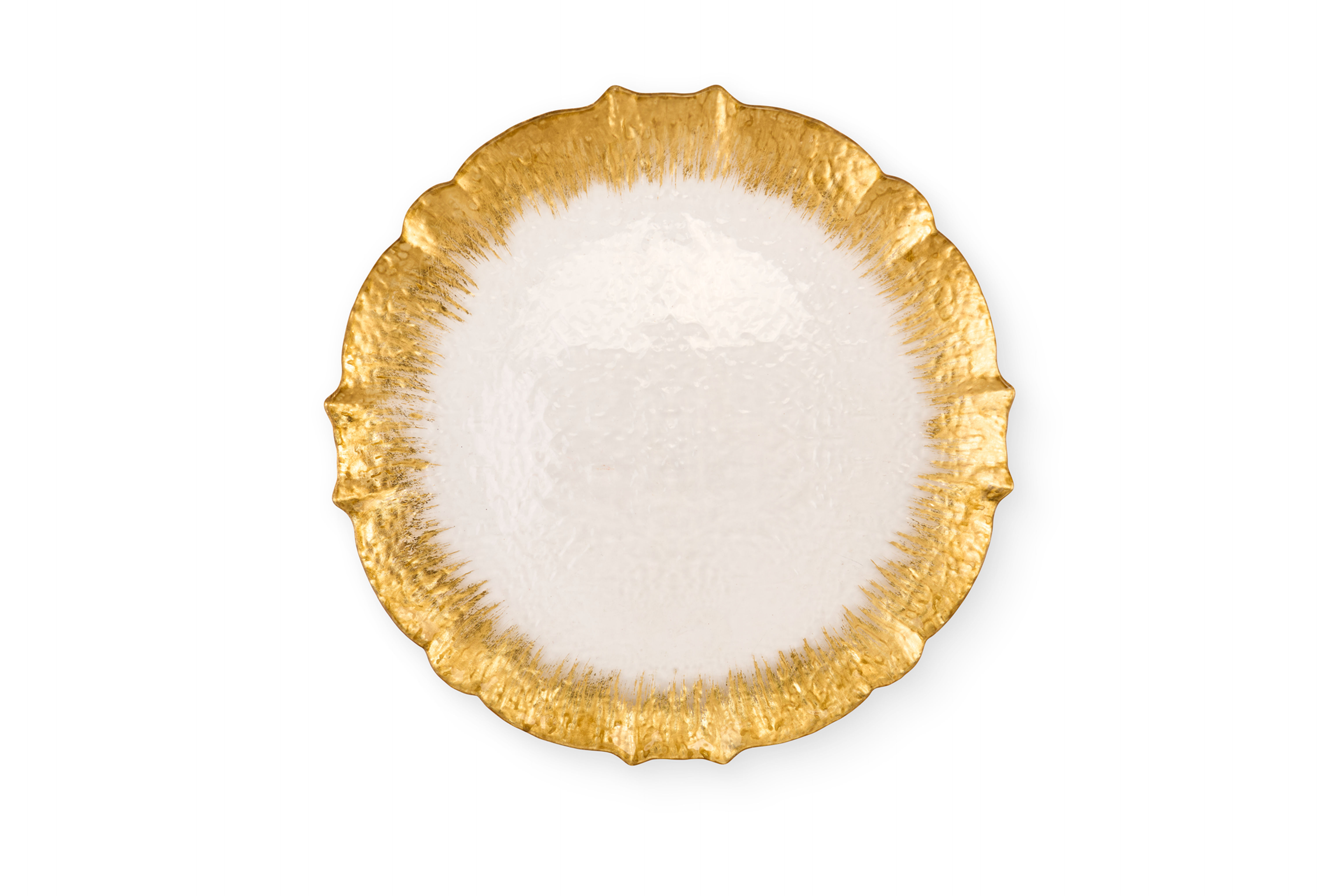 Piatto Centrotavola Piatto Dolce bordo Oro