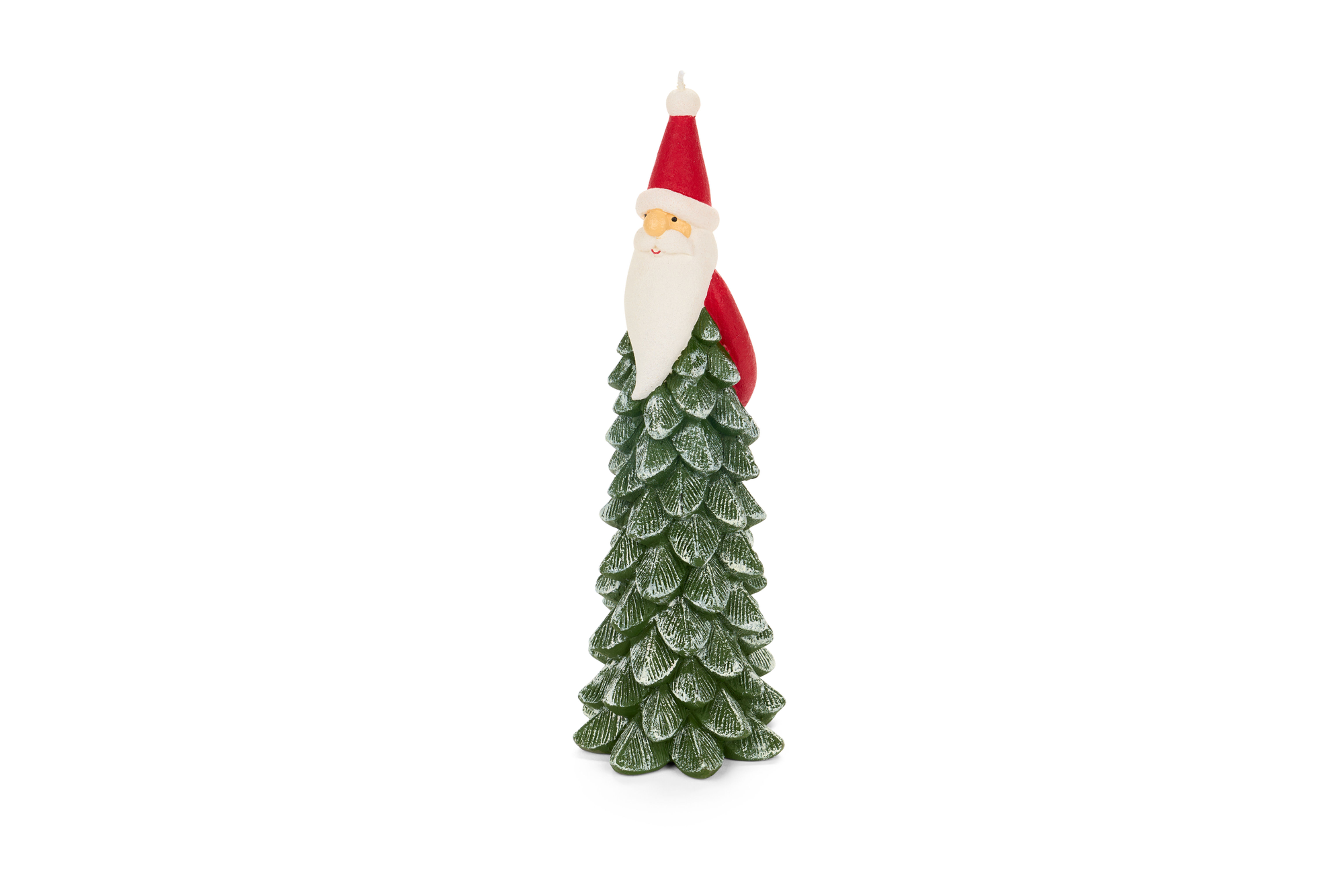 Candela Albero di Natale con Babbo Delicious Christmas