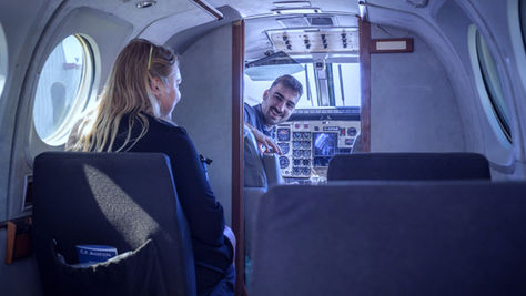 Nous installons une base à Victoriaville au Québec pour des vols d’affaires nolisés