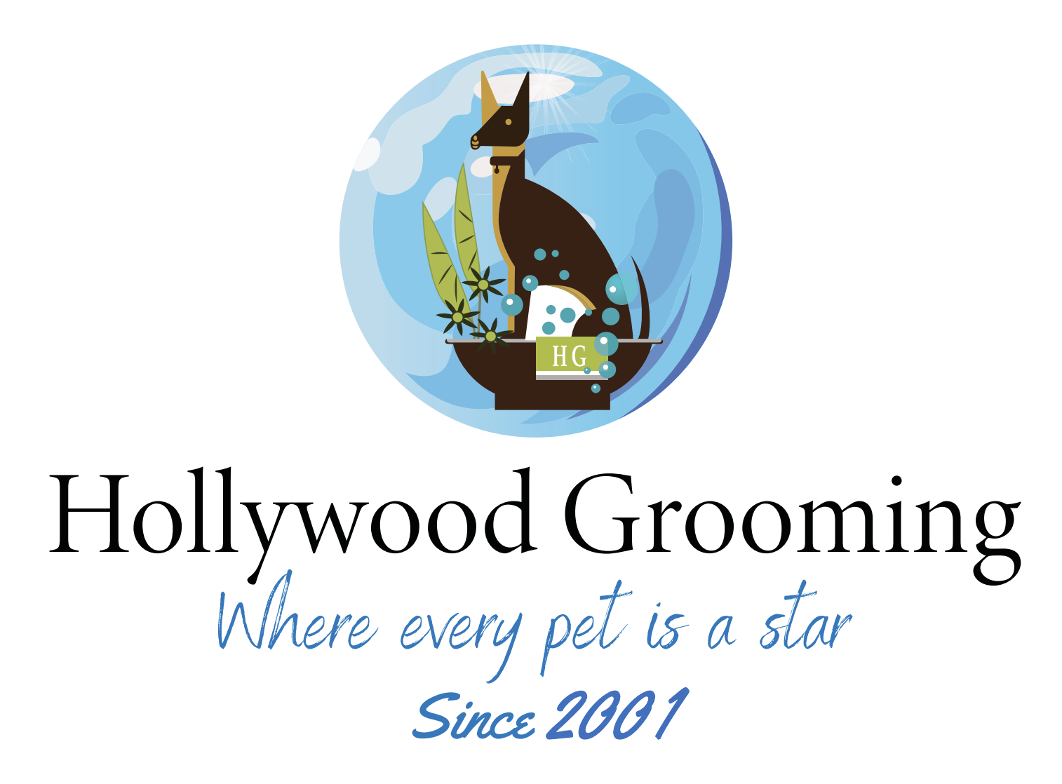 Hollywood Pet Center logo