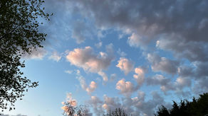 Le ciel si bleu.