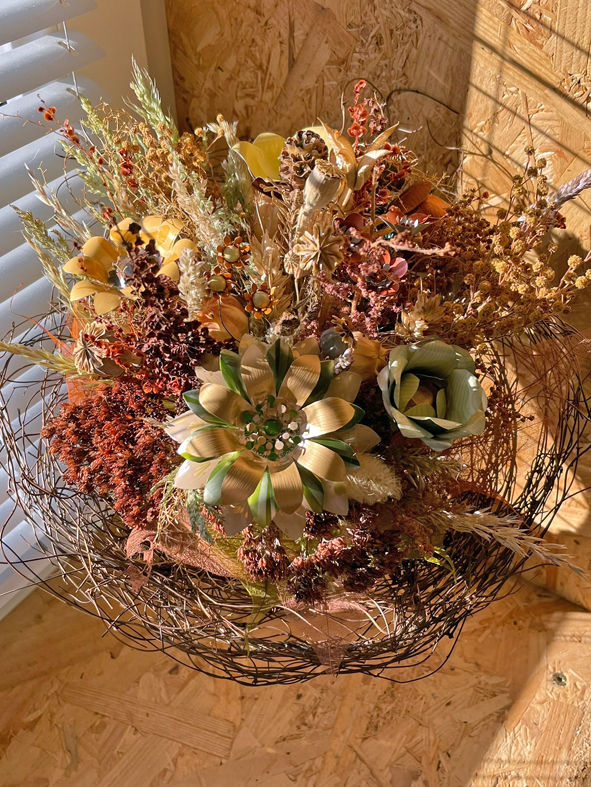 Bouquet de mariée sauvage