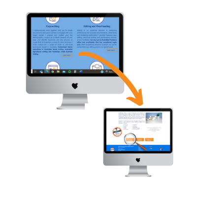 Structuring a services website page - Customised Admin..