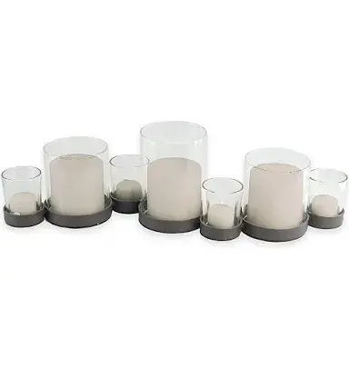 Thumbnail: 19” bubble Candle centerpiece 