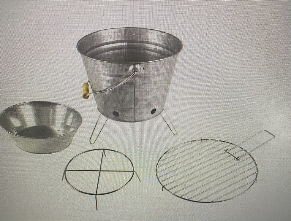 Thumbnail: Portable grill -galvanized 