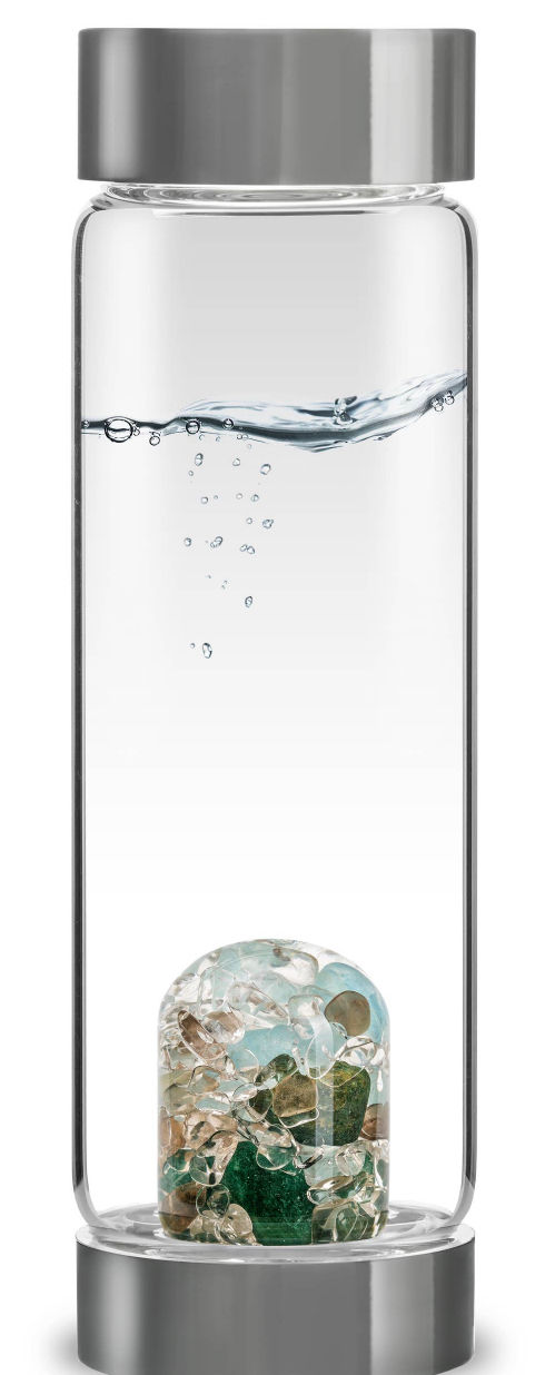 Via Crystal water bottle - Forever Young 