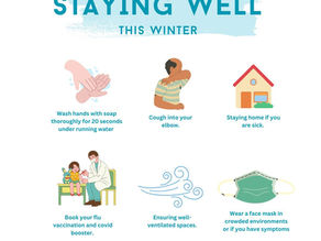 HOT tips for a Staying well this winter.