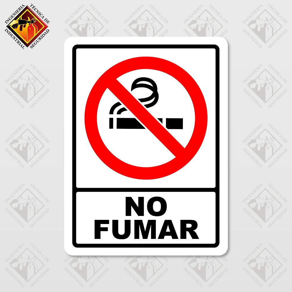 Señal de "NO FUMAR"