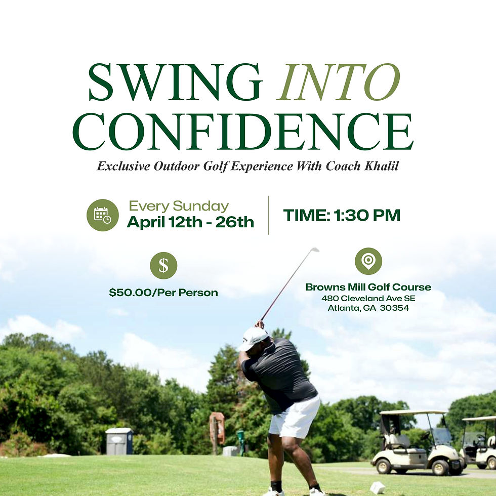 Swing Into Confidence