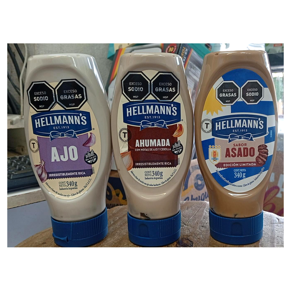 Salsa hellmanns 340 gr.
