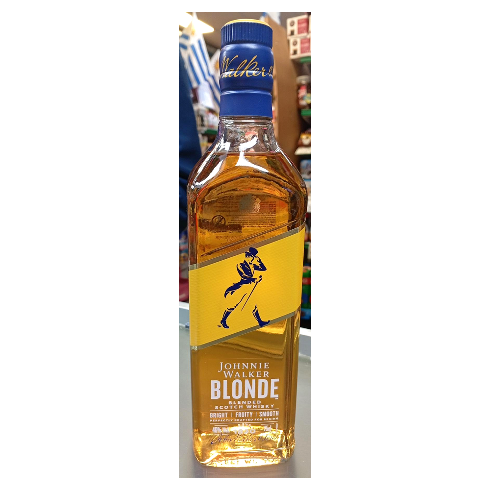 BEB.AL.WHISKY JHONNIE WALKER BLONDE 750ML