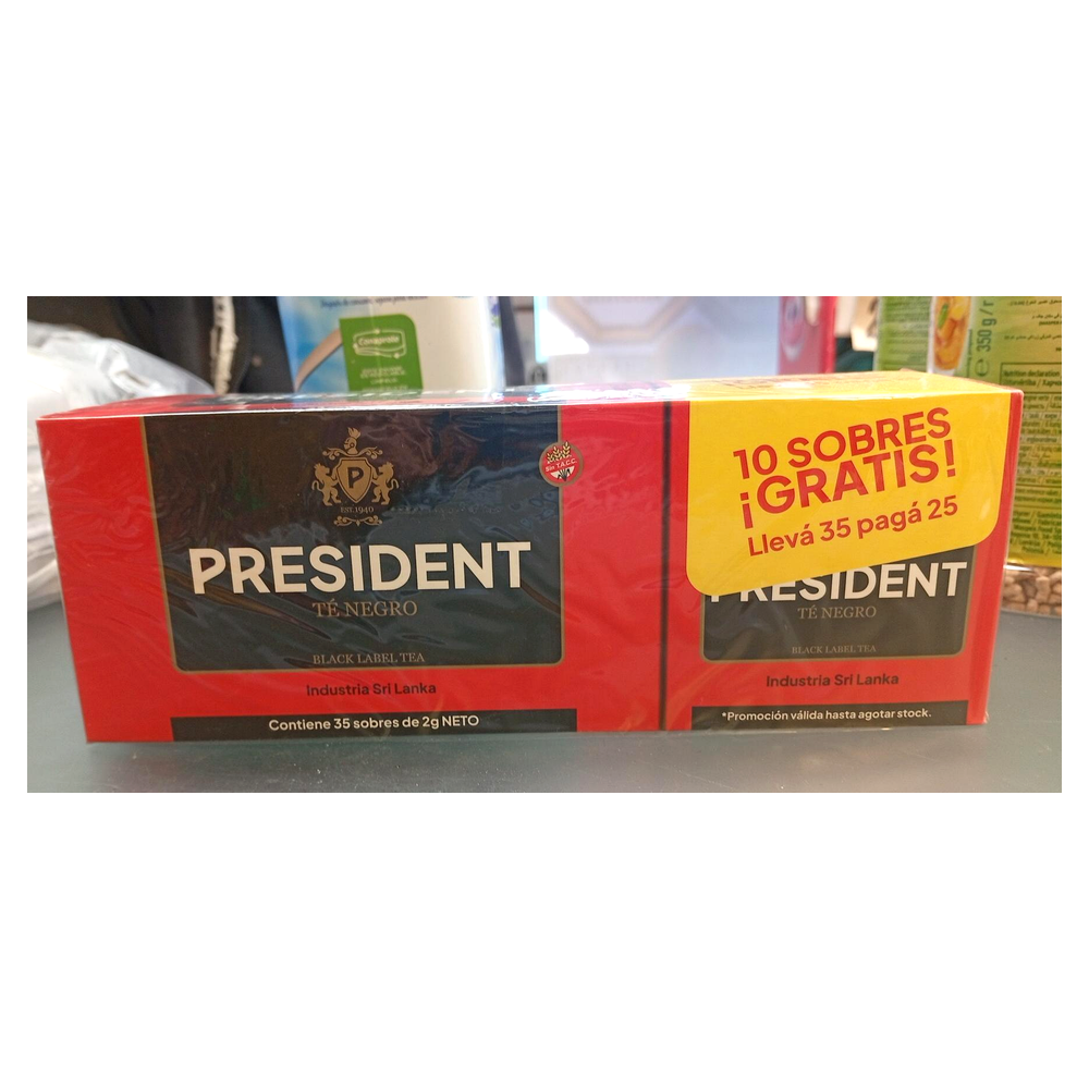 TE PRESIDENT 25 +10