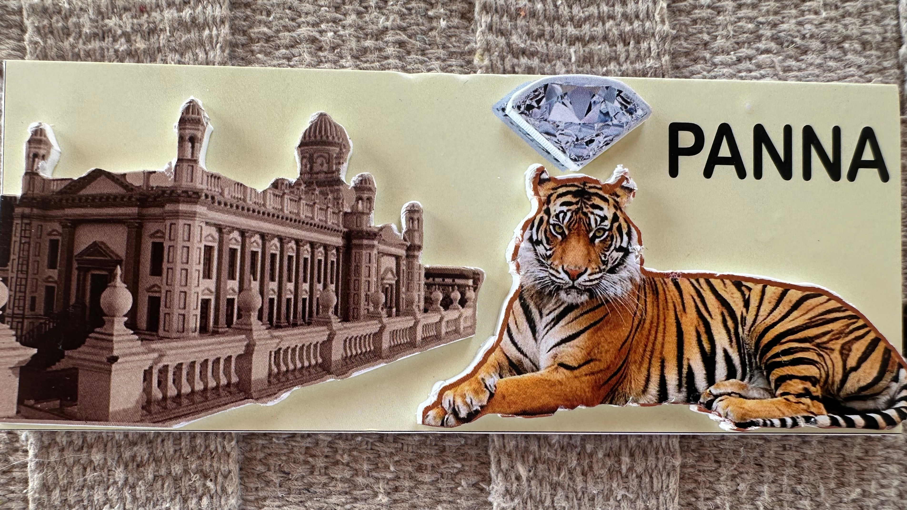 Representing Panna through 3D fridge magnet