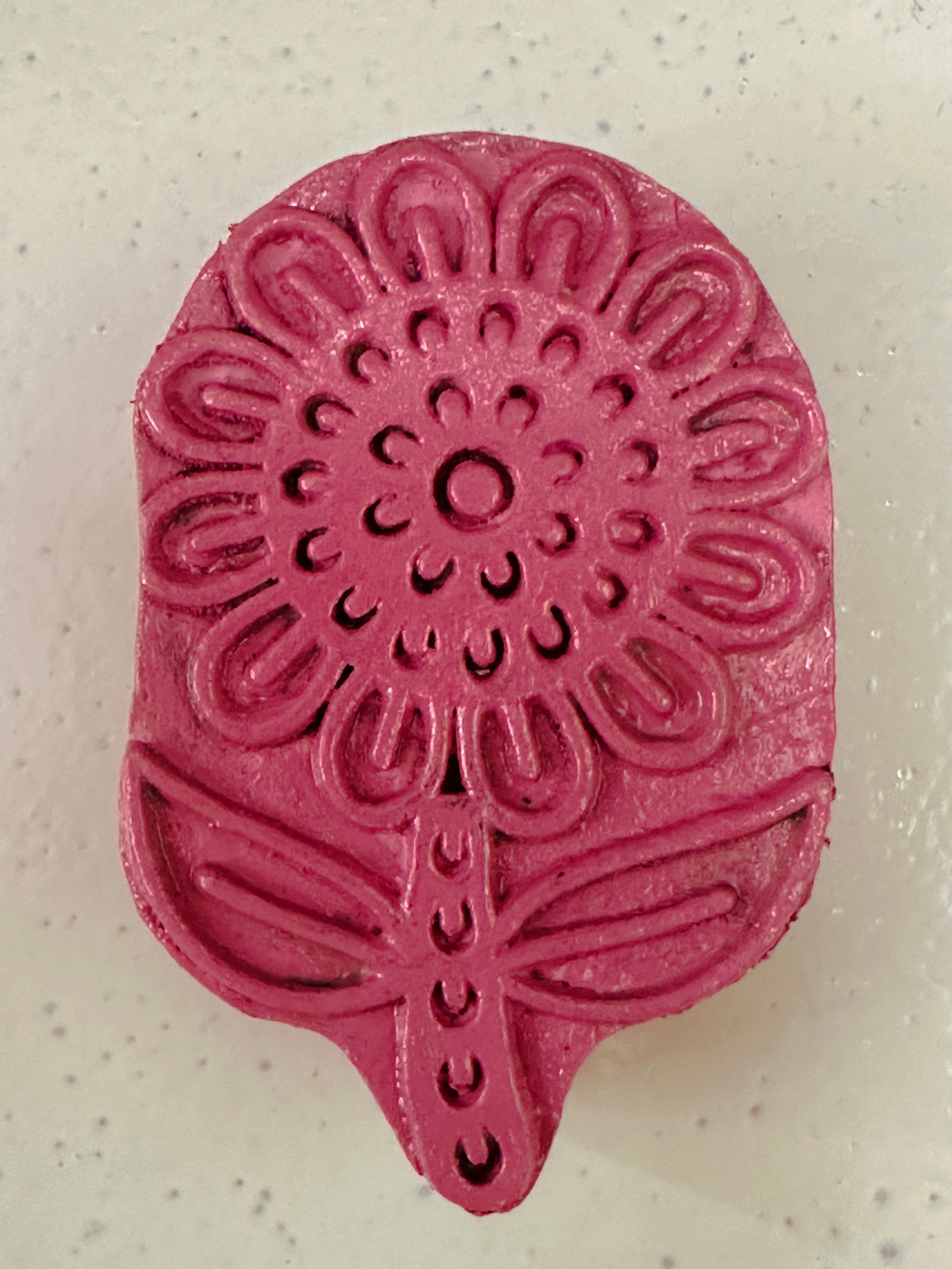 Block fridge magnet