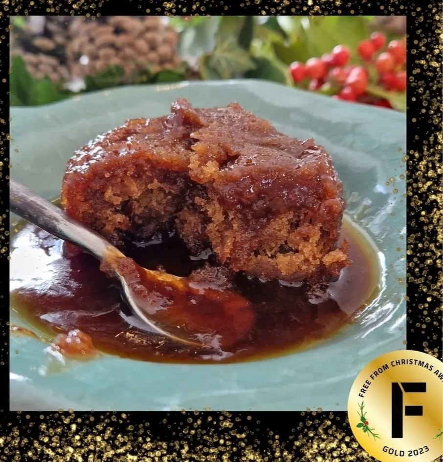 Award winning sticky toffee pudding