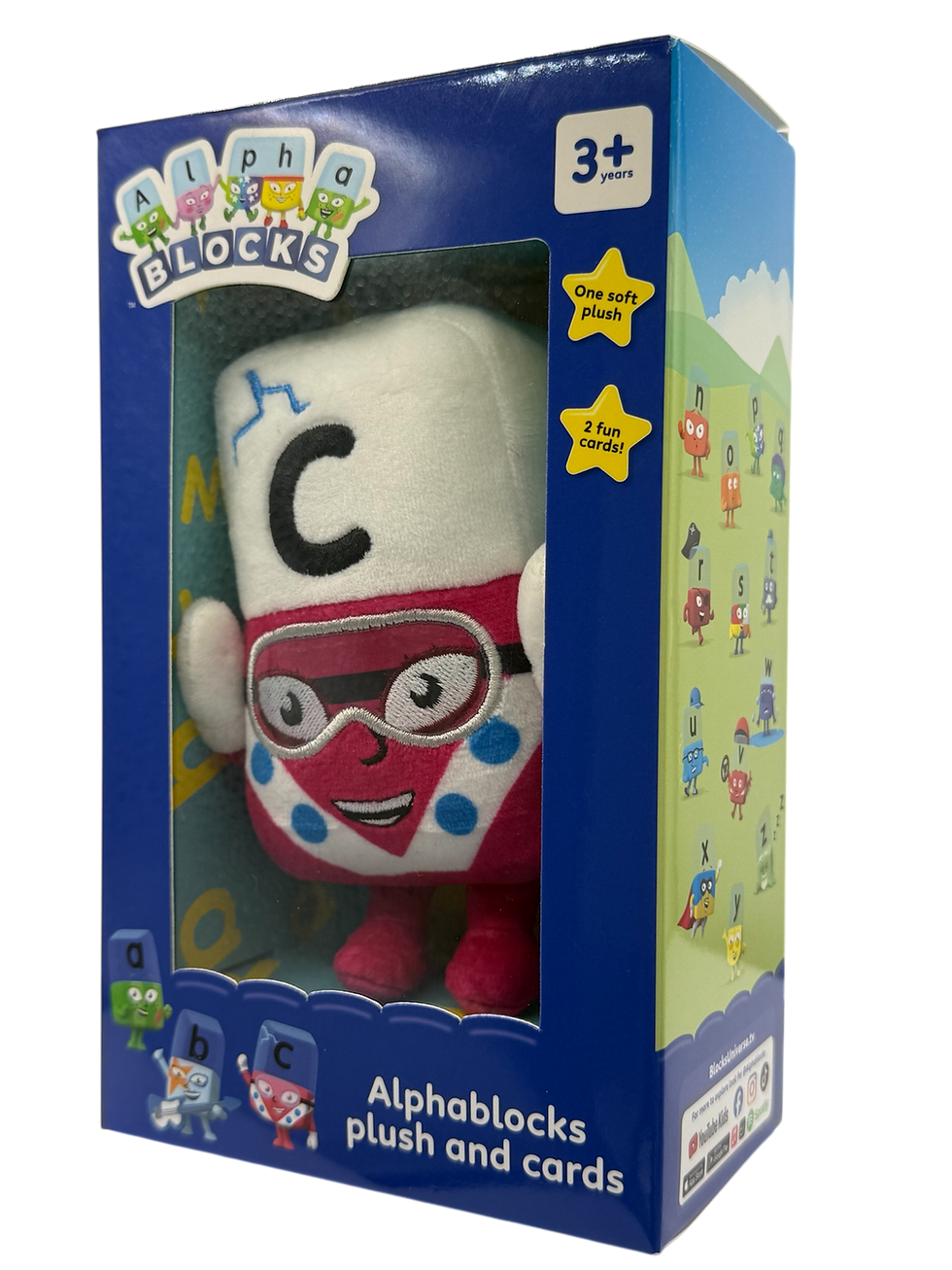 Alphablocks plush and cards (c)