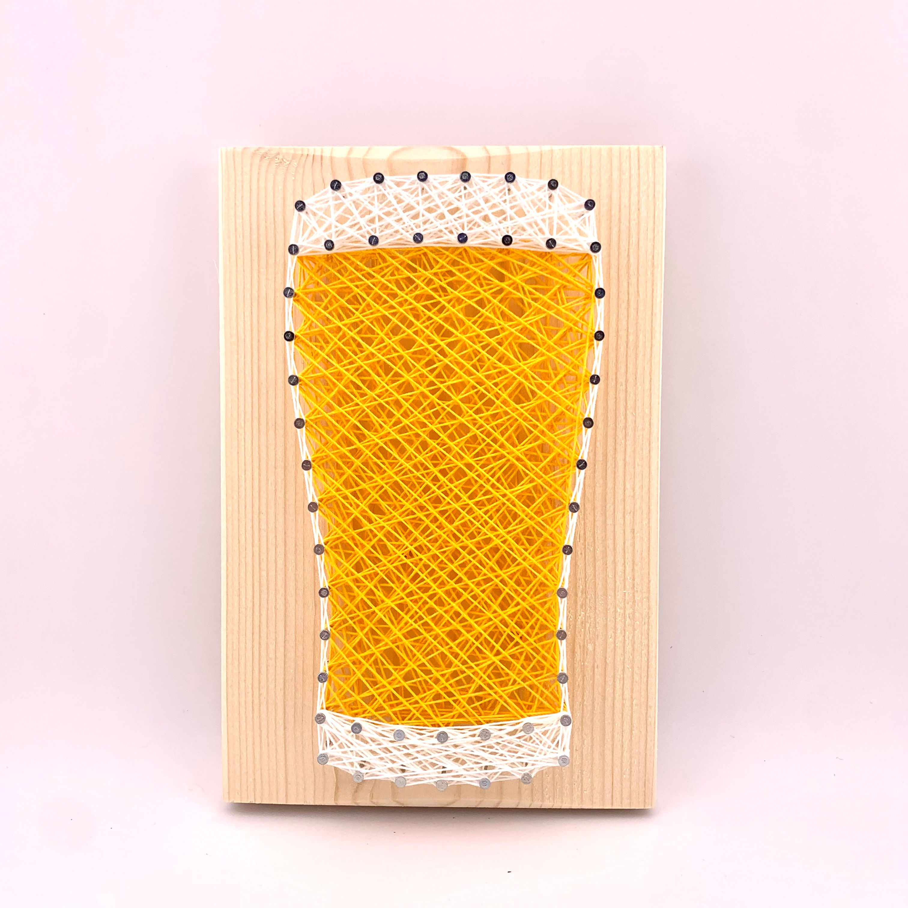 DIY Beer Glass String Art Kit