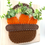 Thumbnail: Carrot Basket with Greenery