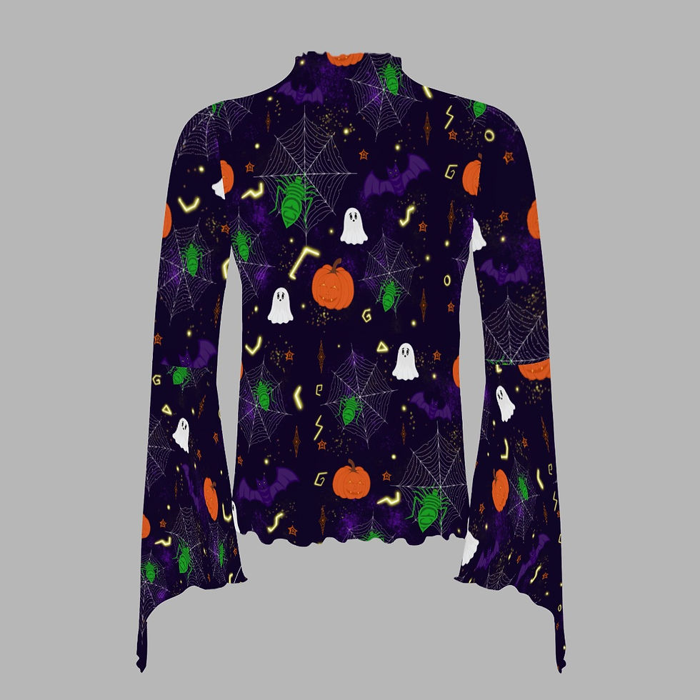 Thumbnail: Whimsical Sheer Mesh Shirt
