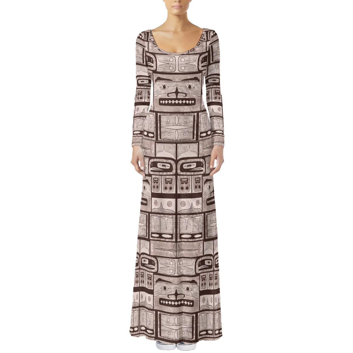 Women's Velvet Shine Maxi Dress