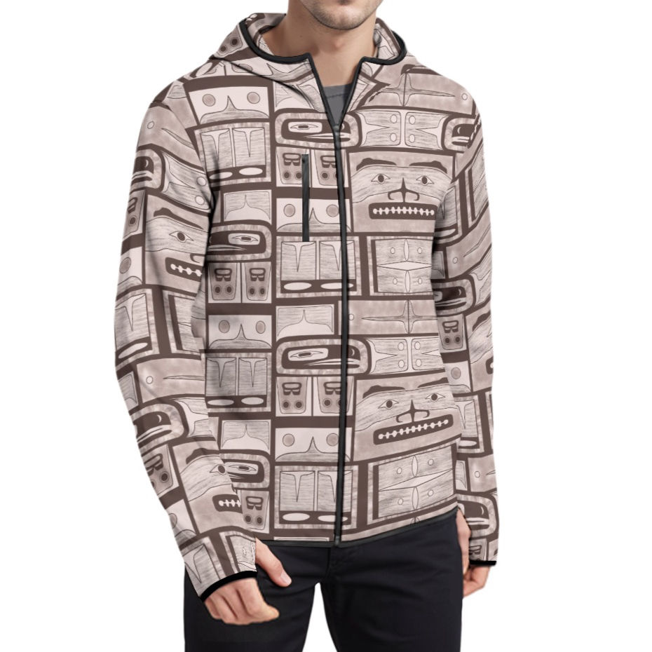 Men's Stylish Hoodie with Thumb Hole