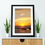 Thumbnail: Phillips Cove Sunrise - Maine Graphic Art Print