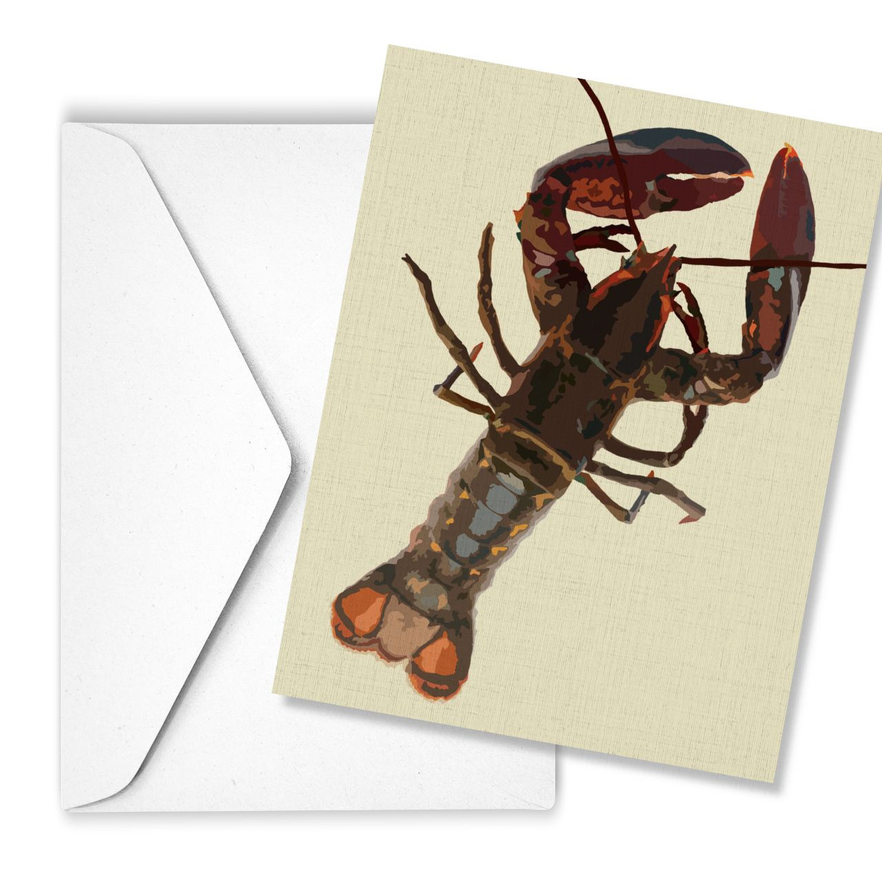 Lobster Note Cards: Set of 8